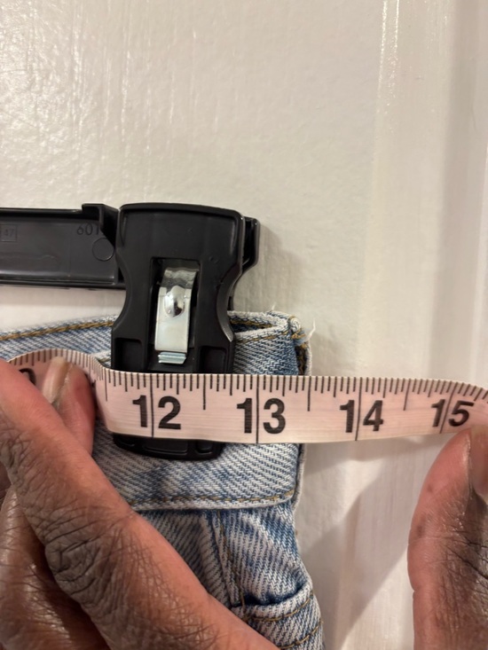 PacSun High Rise Straight Distressed Ripped Knees Cotton Jeans size 25 - Picture 15 of 16